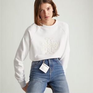 Tory Burch Logo Crewneck